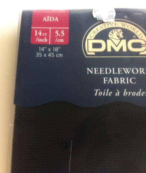 DMC Aida - Black
