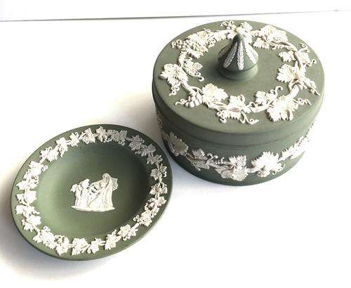 Wedgewood Pin Dish in Green