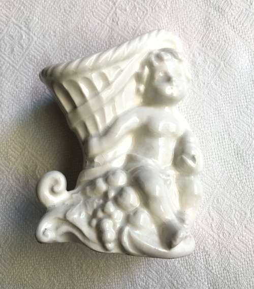 Cherub vase