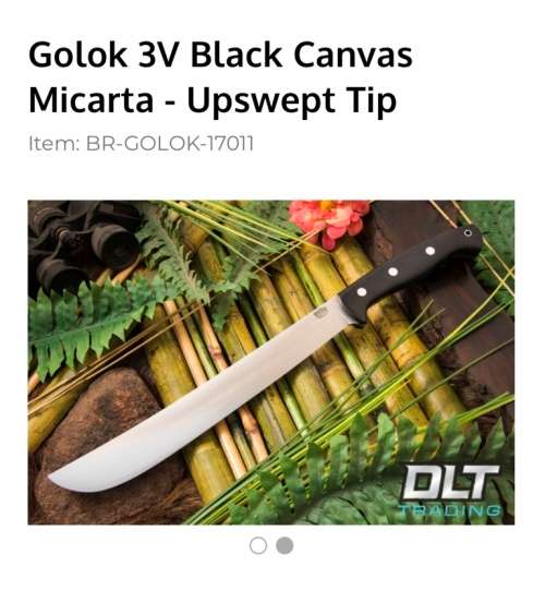 Bark River Golok CPM 3V