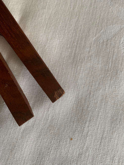 Wooden salad servers