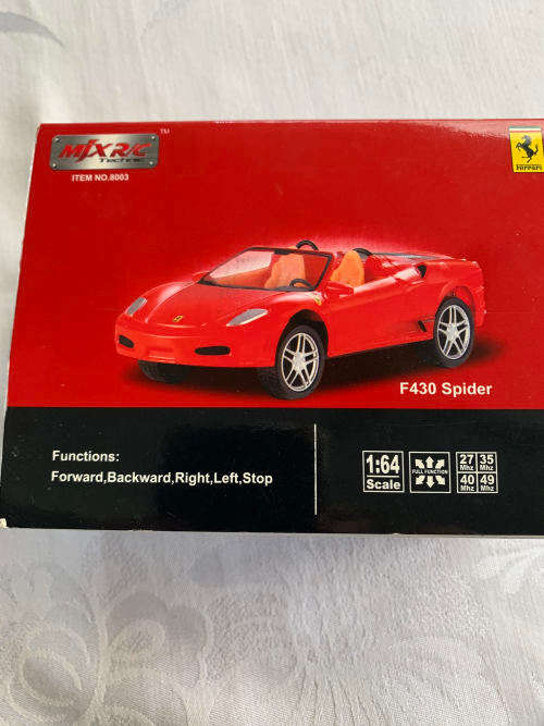F430 Ferrari Spider - Full function Radio Control