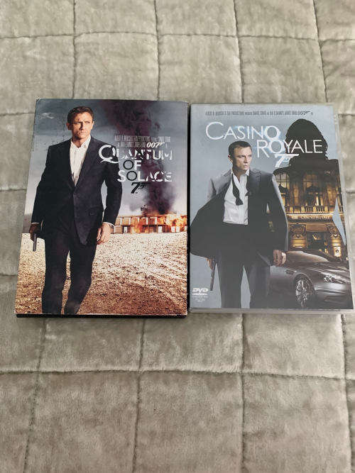James bond - Casino Royale and Quantum of Solace  DVD