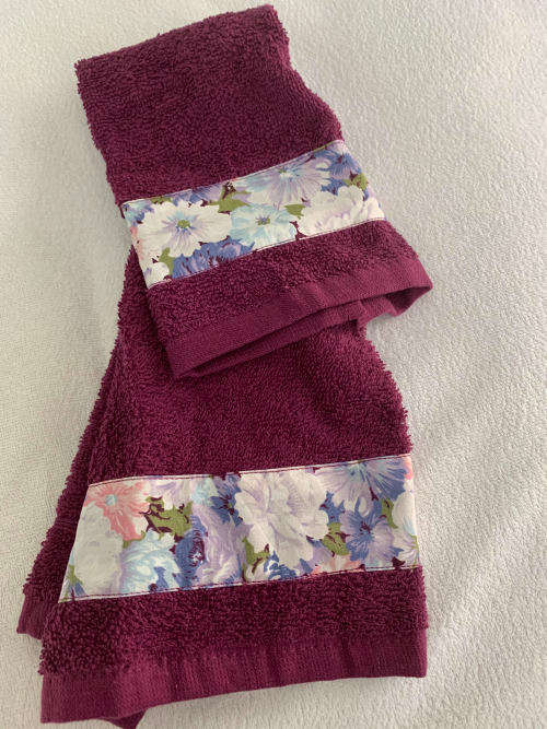 Guest towel and face cloth