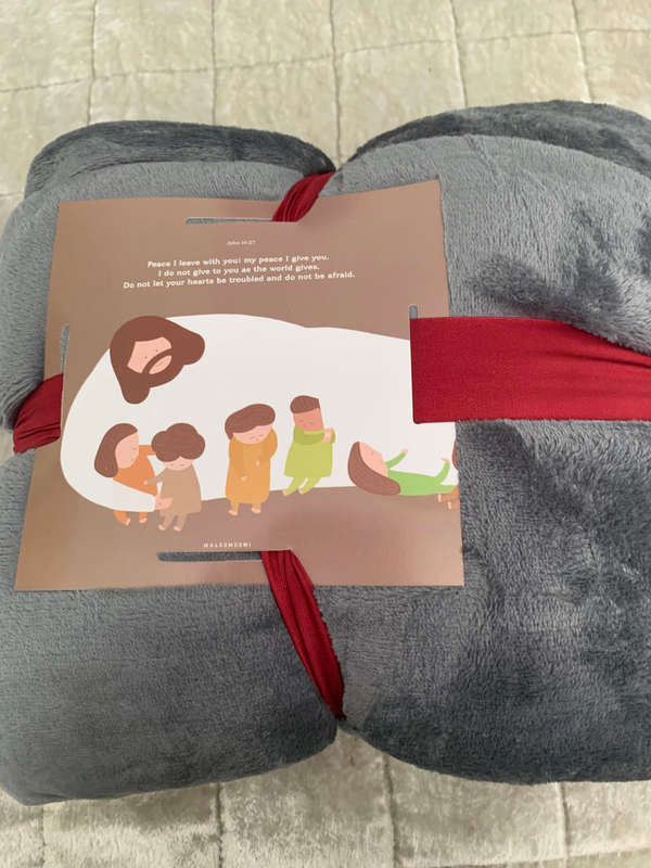 Grey Fleece blanket