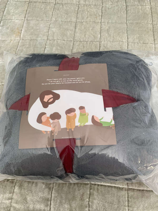 Grey Fleece blanket