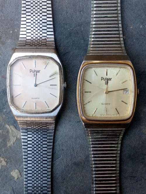 2 x Mens Vintage Pulsar Watches - Works100% Bidding for Both