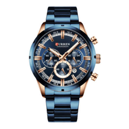 $$$CRAZY R1 START$$$ CURREN 8355 MENS CHRONOGRAPH WATCH BRAND NEW IN BOX