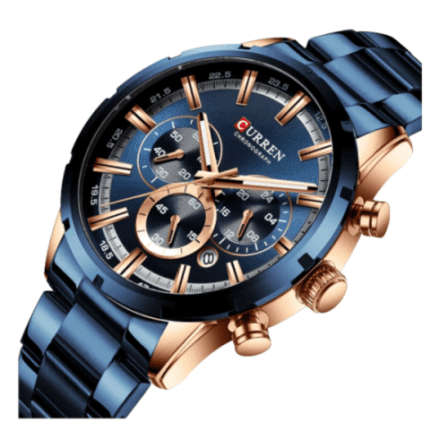 $$$CRAZY R1 START$$$ CURREN 8355 MENS CHRONOGRAPH WATCH BRAND NEW IN BOX
