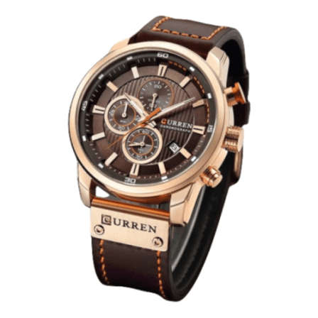 $$$CRAZY R1 START$$$ CURREN 8291 MENS CHRONOGRAPH WATCH BRAND NEW IN BOX