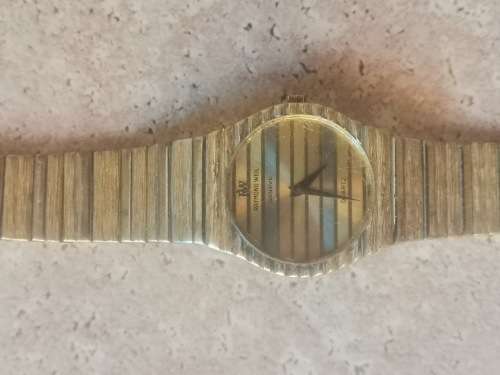 $$$R1BARGAIN$$$ RAYMOND WEIL 18K GOLD ELECTROPLATED LADIES WATCH IN PERFECT WORKING CONDITION
