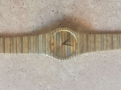 $$$R1BARGAIN$$$ RAYMOND WEIL 18K GOLD ELECTROPLATED LADIES WATCH IN PERFECT WORKING CONDITION