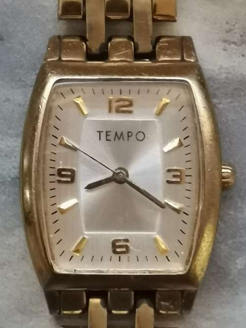 GOLD PLATED COMBO BIJOU AND TEMPO LADIES WATCHES WORKING 100 bobshop .za