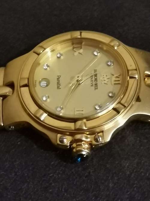 RAYMOND WEIL PARSIFAL LADIES GOLD WATCH