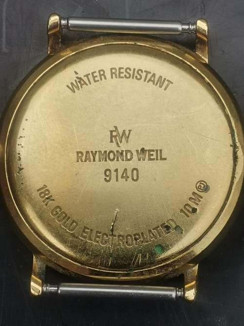 RAYMOND WEIL MENS WATCH 9140 EXCELLENT WORKING CONDITION