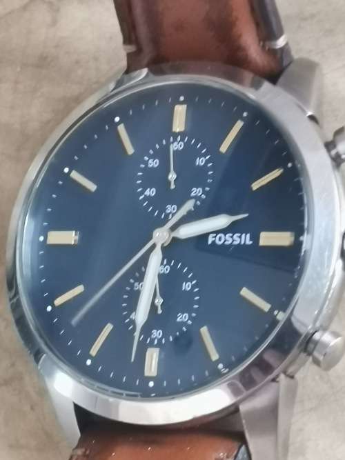 FOSSIL TOWNSMAN 44mm MENS CHRONOGRAPH WATCH WITH ORIGINAL BOX