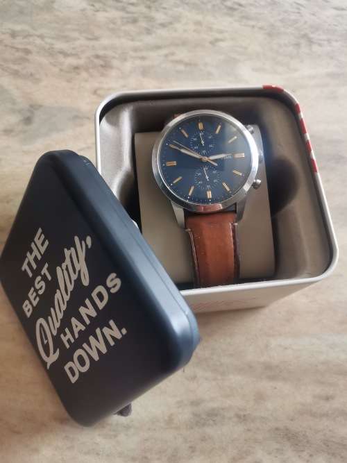 FOSSIL TOWNSMAN 44mm MENS CHRONOGRAPH WATCH WITH ORIGINAL BOX