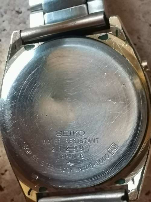 2 X MENS SEIKO WATCHES - WORKING BUT NEEDS TLC