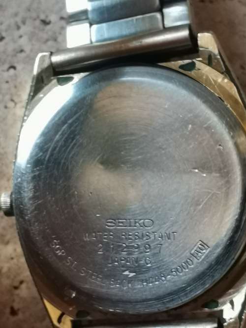 2 X MENS SEIKO WATCHES - WORKING BUT NEEDS TLC