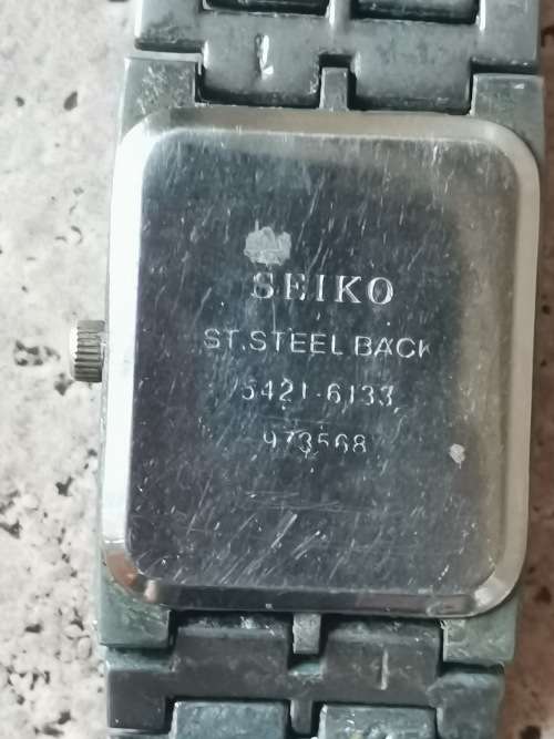 2 X MENS SEIKO WATCHES - WORKING BUT NEEDS TLC