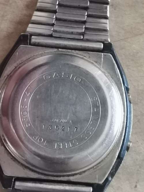 CASIO DIGITAL MENS WATCH - UNTESTED