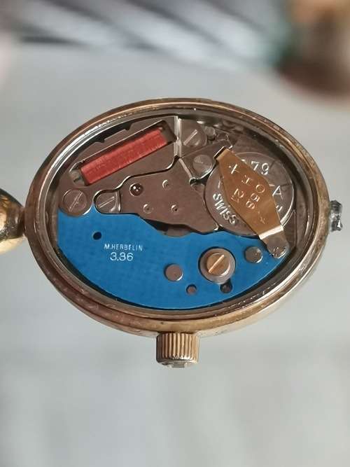 MICHEL HERBELIN LADIES WATCH - STRAP BROKEN