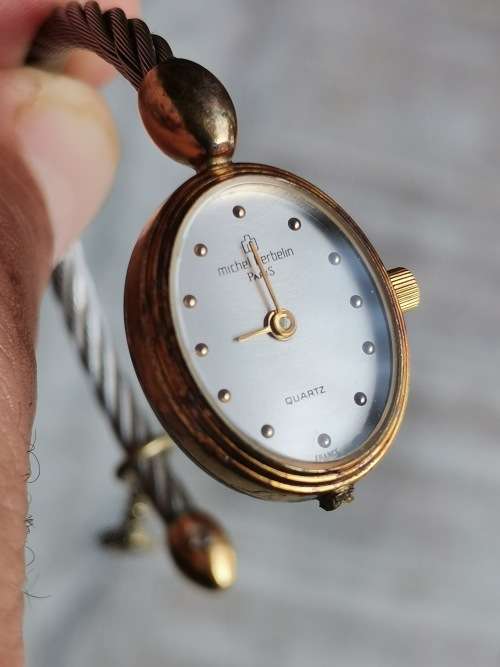 MICHEL HERBELIN LADIES WATCH - STRAP BROKEN