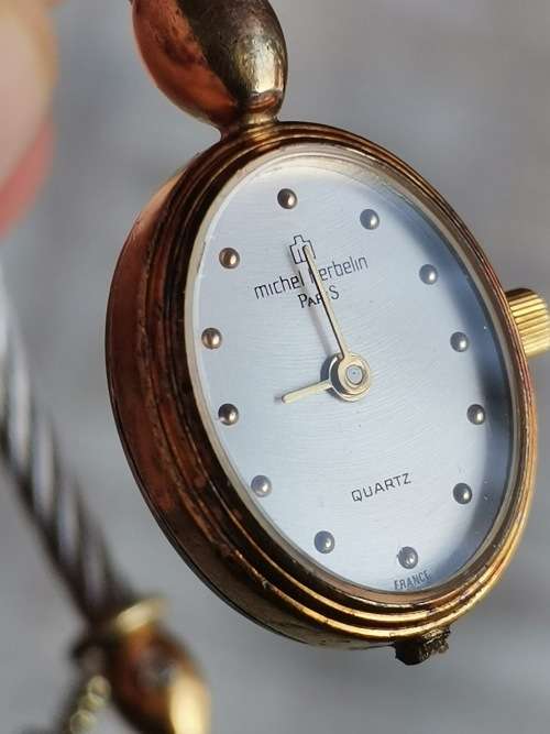 MICHEL HERBELIN LADIES WATCH - STRAP BROKEN
