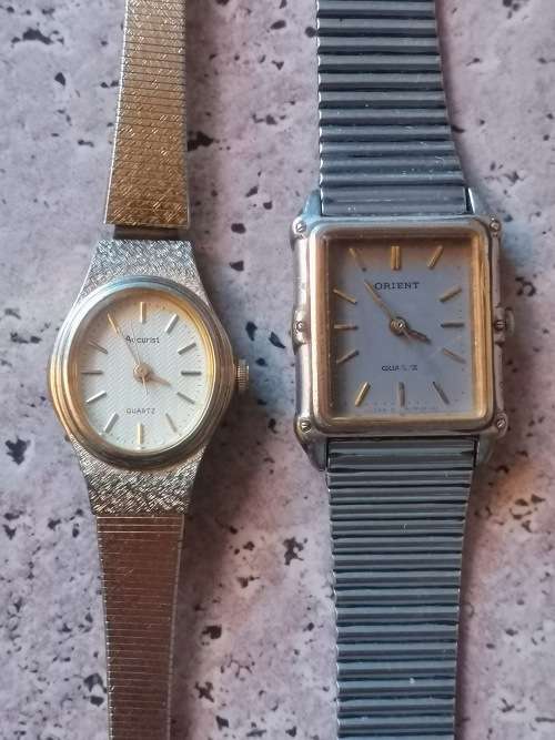 ELEGANT SET OF LADIES ORIENT & ACCURIST WATCHES IN GOOD WORKING CONDITION