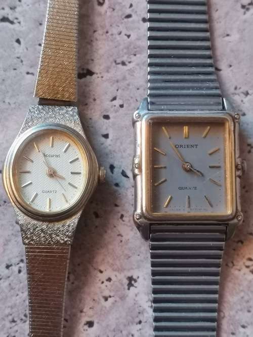 ELEGANT SET OF LADIES ORIENT & ACCURIST WATCHES IN GOOD WORKING CONDITION
