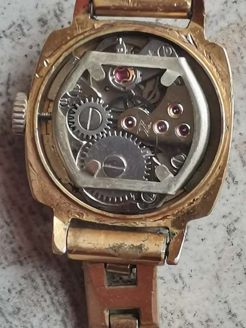 VINTAGE MID-CENTURY DELFIN EDOX LADIES MANUAL WIND WATCH IN EXCELLENT WORKING CONDITION