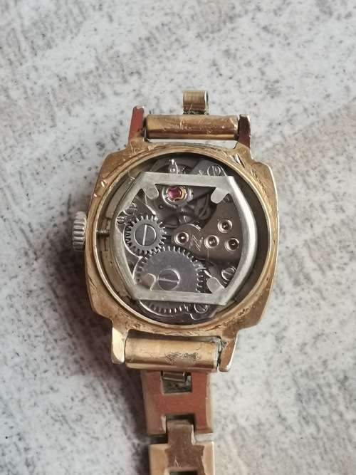 VINTAGE MID-CENTURY DELFIN EDOX LADIES MANUAL WIND WATCH IN EXCELLENT WORKING CONDITION