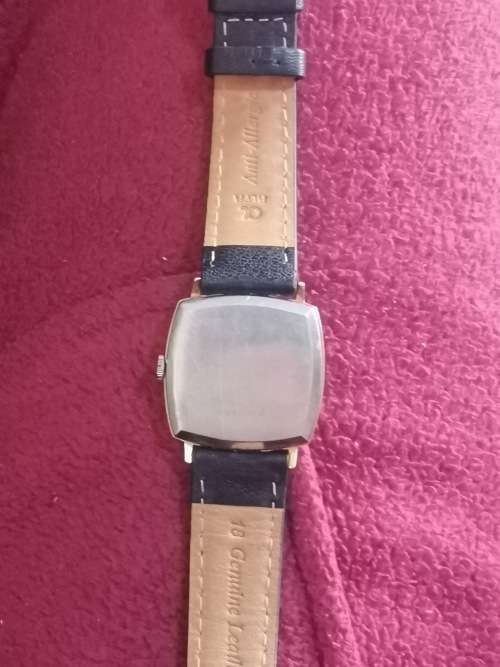 VINTAGE ART DECO MENS ZODIAC GOLD PLATED MECHANICAL WATCH IN EXCELLENT WORKING CONDITION