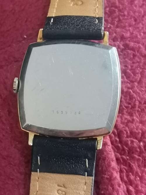 VINTAGE ART DECO MENS ZODIAC GOLD PLATED MECHANICAL WATCH IN EXCELLENT WORKING CONDITION