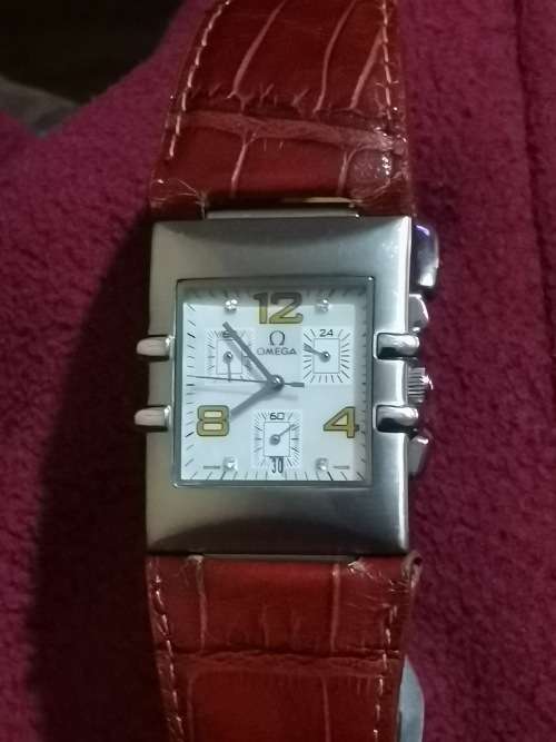 OMEGA CONSTELLATION QUADRA CHRONOGRAPH LADIES WATCH - READ DESCRIPTION