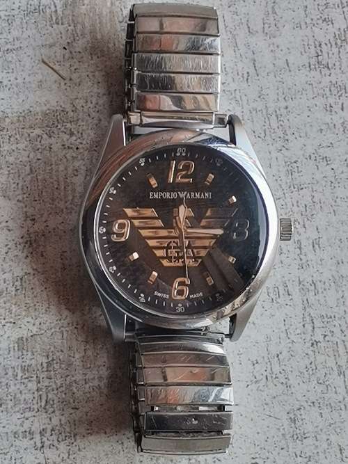 EMPORIO ARMANI MENS WATCH IN EXCELLENT WORKING CONDITION