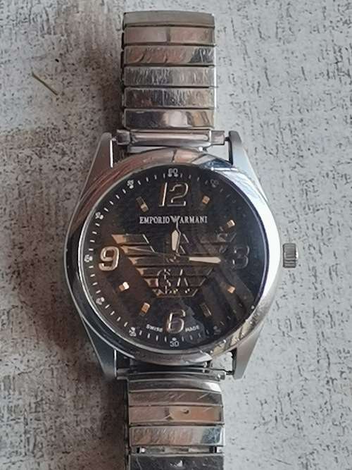 EMPORIO ARMANI MENS WATCH IN EXCELLENT WORKING CONDITION