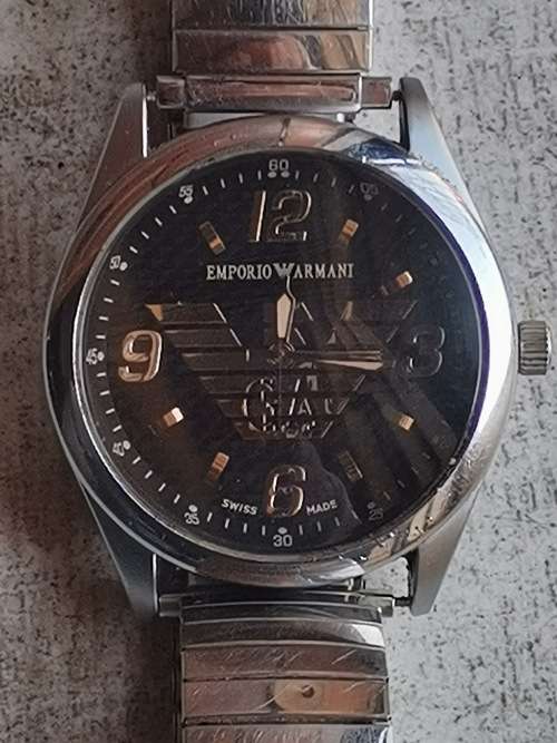 EMPORIO ARMANI MENS WATCH IN EXCELLENT WORKING CONDITION