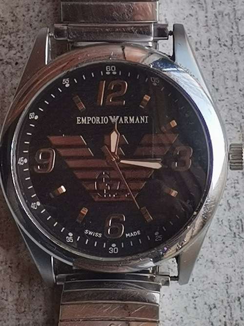 EMPORIO ARMANI MENS WATCH IN EXCELLENT WORKING CONDITION