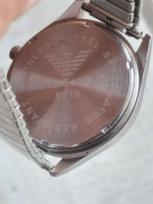EMPORIO ARMANI MENS WATCH IN EXCELLENT WORKING CONDITION