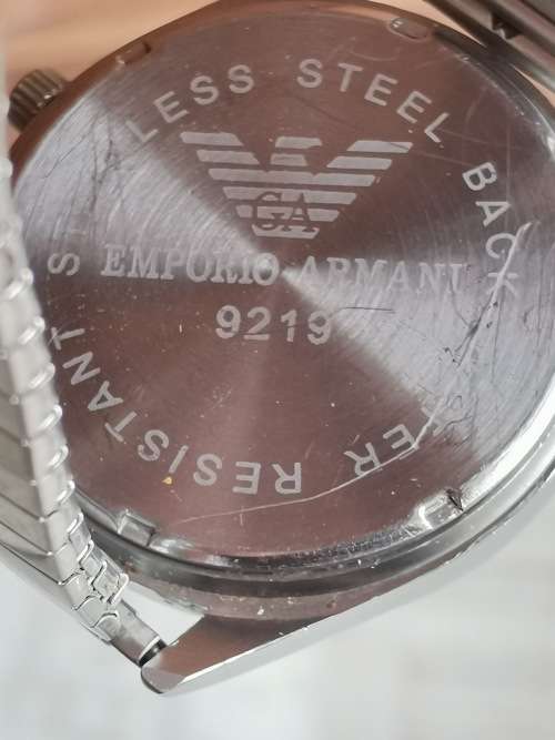 EMPORIO ARMANI MENS WATCH IN EXCELLENT WORKING CONDITION