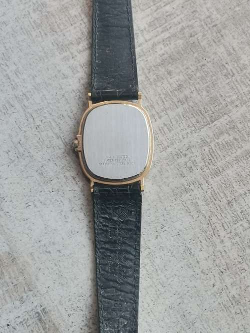 BEAUTIFUL GOLD PLATED LADIES LANCO WATCH IN EXCELLENT WORKING CONDITION