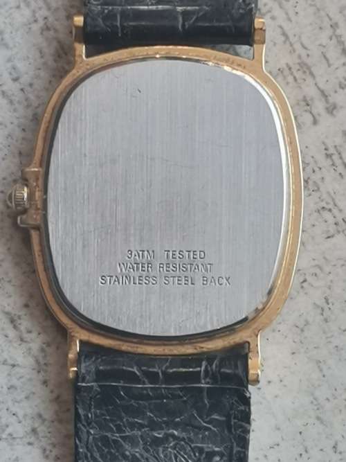 BEAUTIFUL GOLD PLATED LADIES LANCO WATCH IN EXCELLENT WORKING CONDITION