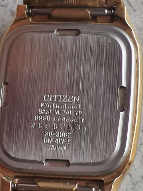 MENS VINTAGE CITIZEN 8950 ANALOG/DIGITAL WATCH