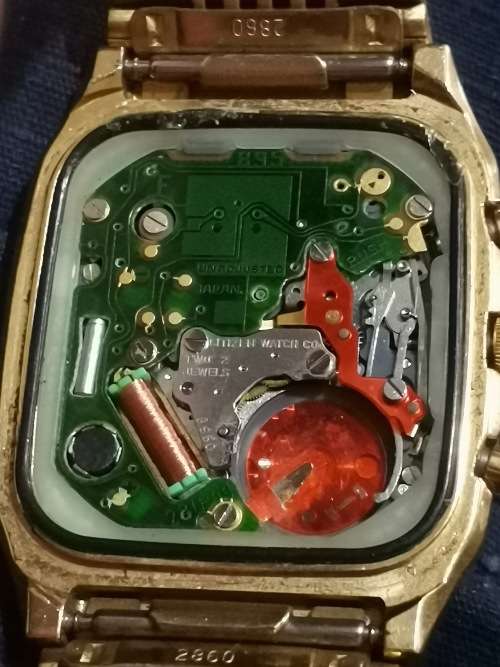 MENS VINTAGE CITIZEN 8950 ANALOG/DIGITAL WATCH