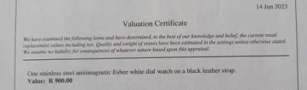 STUNNING VINTAGE SWISS MADE ESBEE MENS MECHANICAL WATCH IN EXCELLENT WORKING CONDITION