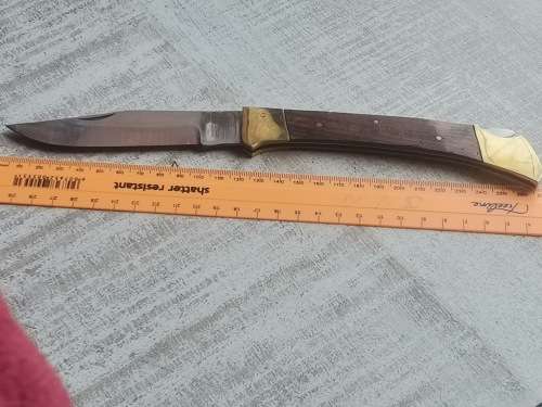 VINTAGE 6` STAINLESS STEEL POCKET KNIFE