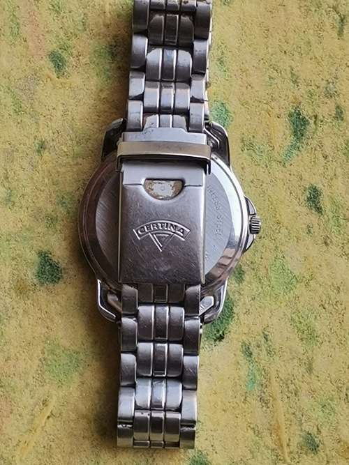 MENS CERTINA ATTACK 50 METERS ANALOG/DIGITAL WATCH IN EXCELLENT WORKING CONDITION