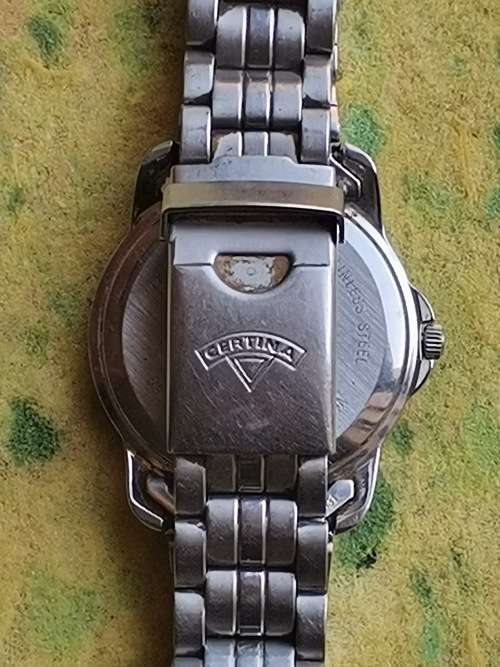 MENS CERTINA ATTACK 50 METERS ANALOG/DIGITAL WATCH IN EXCELLENT WORKING CONDITION