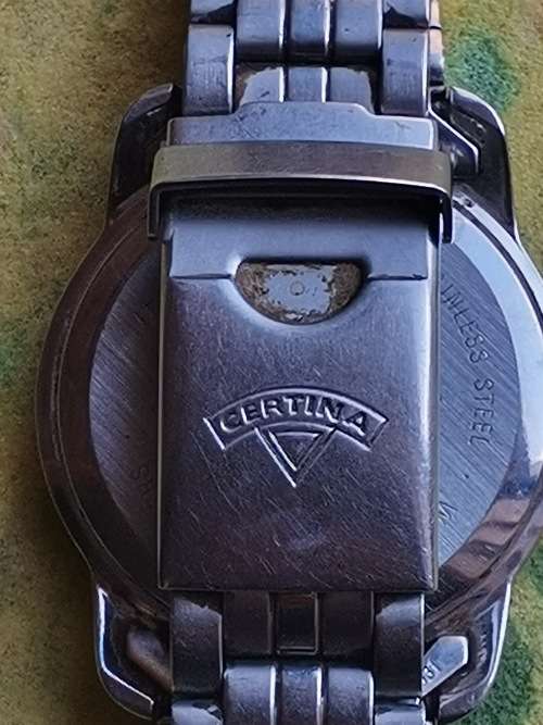 MENS CERTINA ATTACK 50 METERS ANALOG/DIGITAL WATCH IN EXCELLENT WORKING CONDITION